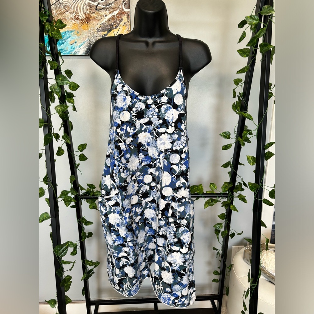 Free People Printed Hot Shot Romper